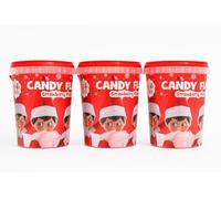 Elf on the shelf Candy floss Starwberry Flavour x3 Perfect for Christmas Hamper gift Stocking