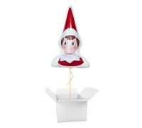 Elf on the Shelf Christmas Shaped Head Giant Helium Foil Balloon - Inflated Balloon in a Box