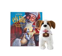 Elf on the Shelf Elf Pets A Saint Bernard Tradition- Includes Beautifully Illustrated Storybook, Huggable Elf Pet St. Bernard Plush Animal with Barrel Charm & Official Adoption Certificate