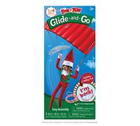 Elf on the Shelf - Glide-and-Go Adventure Prop Kit - Accessories include Plastic Red Parachute, Candy Cane Cable String, Plastic Harness and 2-sided Landing Pad