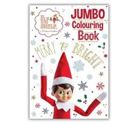 Elf On The Shelf Jumbo Colouring Book | Christmas Activity Book | Elf Colouring Book | Elf Gifts and Ideas for Kids | Christmas Elf on the Shelf Accessories | Elf Arrival
