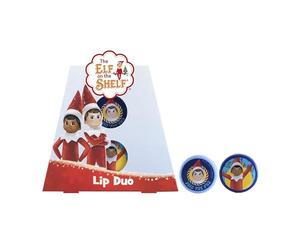 Elf on the Shelf Lip Balm Set - Holiday Essentials Duo Pack for Moisturised Lips, Stocking Filler, Gift for Girls and Boys, Christmas Lip Balm, Party Bag Fillers Christmas