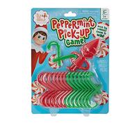 Elf on the Shelf Peppermint Pick-up Game | Super Fun Elf Gifts for Kids includes a Scout Elf piece, 8 Green Candy Canes, and 7 Red Candy Canes
