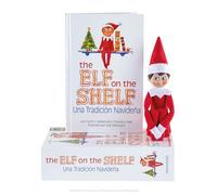 Elf On The Shelf The Box Set Boy, Italian Children's Book, Christmas Purpose, 34 cm Elf, Magical Tradition for the Whole Family
