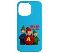 Elf Parody Trio Cheerful Christmas Festivity Case for iPhone 14 Pro Max