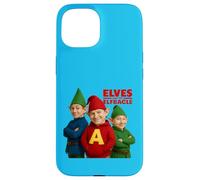 Elf Parody Trio Cheerful Christmas Festivity Case for iPhone 15