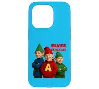 Elf Parody Trio Cheerful Christmas Festivity Case for iPhone 15 Pro