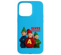 Elf Parody Trio Cheerful Christmas Festivity Case for iPhone 15 Pro Max