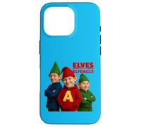Elf Parody Trio Cheerful Christmas Festivity Case for iPhone 16 Pro