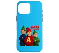 Elf Parody Trio Cheerful Christmas Festivity Case for iPhone 16 Pro Max