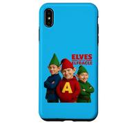 Elf Parody Trio Cheerful Christmas Festivity Case for iPhone XS Max