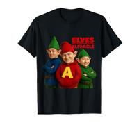 Elf Parody Trio Cheerful Christmas Festivity T-Shirt