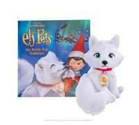 Elf Pets: An Arctic Fox Tradition | - Includes Beautifully Illustrated Storybook, Huggable Elf Pet Fox Cub Stuffed Animal with Snow Globe and Official Adoption Certificate