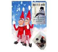 Elf Props - The elf brings a Snowman Props Ideas Joke Christmas Decoration