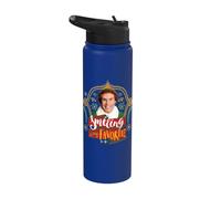 Elf Smiling is My Favorite Stainless Steel Insulated Water Bottle
