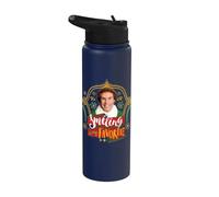 Elf Smiling is My Favorite Stainless Steel Insulated Water Bottle