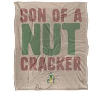 Elf Son Of A Nutcracker Blanket Multicoloured (36In X 58In)