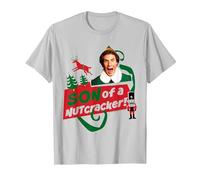 Elf Son of A Nutcracker T-Shirt, Men, Silver Grey, Small