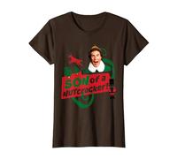 Elf Son of A Nutcracker T-Shirt, Women, Brown, Small
