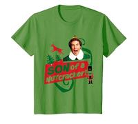 Elf Son of A Nutcracker T-Shirt, Youth, Grass Green, Small