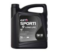 Elf Sporti 9 Long Life 5w-30 High Performance Engine Oil (5 Litres)