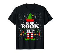 Elf Squad Matching Family Book Elf Christmas T-Shirt
