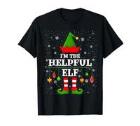 Elf Squad Matching Family I'm The Helpful Elf Christmas T-Shirt