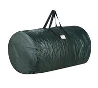 Elf Stor Christmas Storage Bag-Fits up to 7.5 Foot Artificial Trees-Protects Holiday Decorations & Inflatables from Moisture & Damage (Green), Polypropylene, (L) 52” x (W) 30” x (H) 30”