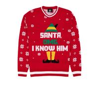 Elf Unisex Adult Knitted Christmas Jumper NS7027