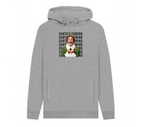 Elf Unisex Adult Santa's Coming Graphic Hoodie PN2063