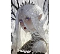 Elf vampire Journal - A4 Lined Dark Fantasy Notebook for Teens, Writers, and RPG Players - Gothic Horror Softcover, 120 Pages: Perfect for Vampire ... Pages for Creative Writing, Spells & Secrets