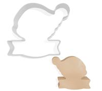 Elf with Banner Cookie Cutter - 3 Sizes
