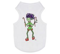 'Elf With Candy Canes' Pet Dog/Cat T-Shirt (PT00140960)