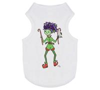 'Elf With Candy Canes' Pet Dog/Cat T-Shirt (PT00140961)