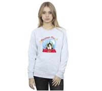 Elf Women's Christmas Snowglobe Sweatshirt in Grey | Size: 2XL Elf Grey 2XL