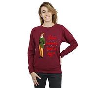 Elf Women's Hug Buddy Sweatshirt XX-Large Burgundy