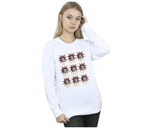 Elf Women's Many Moods Of Buddy Sweatshirt in White | Size: 4XL Elf White 4XL