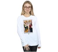 Elf Women's OMG Santa Photo Sweatshirt in White | Size: 2XL Elf White 2XL