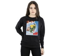 Elf Women's Snow Globe Poster Sweatshirt in Black | Size: 2XL Elf Black 2XL