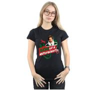 Elf Women's Son Of A Nutcracker Cotton T-Shirt in Black | Size: Large Elf Black L