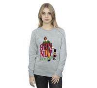 Elf Women's Son Of A Nutcracker Sweatshirt in Grey | Size: 3XL Elf Grey 3XL