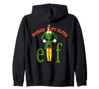 Elf Xmas Movie Fun Original Logo Will Ferrell Classic Buddy Zip Hoodie