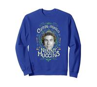 Elf Xmas Movie Will Ferrell Buddy Santa Muggins Fun Classic Sweatshirt, Adult Unisex, Royal Blue, X-Large