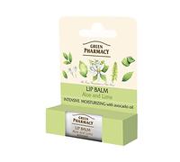 Elfa Pharm Green Pharmacy Aloe and Lime Intense Moisture Lip Balm SPF10 4g