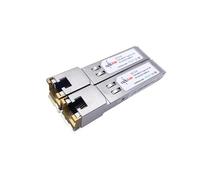 Elfcam® - 10/100/1000Base-T Multi-Rate 1.25Gb SFP RJ45 Copper Transceiver (2 Pack)