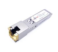 Elfcam® - 10Gb SFP+ in RJ45 Compatible with PCIe Network Cards Intel E810, 10GB SFP+ Transceiver Module (10Gbase-T), Up to 30 Meters on a Cat7/Cat8 Ethernet Cable
