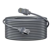 Elfcam® - 12m/39.37ft Starlink Gen 3 Ethernet Extension Cable - 26AWG Cat6, Up to 10 Gbps, IP68 Waterproof Outdoor/Indoor RJ45 Plug & Play