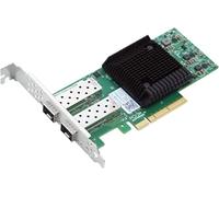 Elfcam - 25Gb PCIe Network Card with NVIDIA Mellanox ConnectX-4 Chipset, 25GbE PCI Express 3.0 X8 Ethernet Adapter to 2 Ports SFP28 for Windows Server/Windows/Ubuntu/Linux (Mellanox-ConnectX-4)