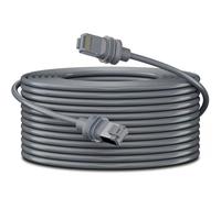 Elfcam® - 40m Starlink Gen 3 Ethernet Extension Cable - 26AWG Cat6, Up to 10 Gbps, IP68 Waterproof Outdoor/Indoor RJ45 Plug & Play