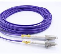 Elfcam Fiber Optic Cable LC/UPC to LC/UPC OM4 Multimode Duplex 50/125um LSZH (10M (32.81))